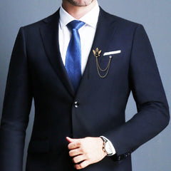 Wearing the Vintage Eagle Brooch casually