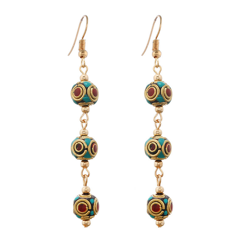 Elegant Nepalese earrings perfect for gifting