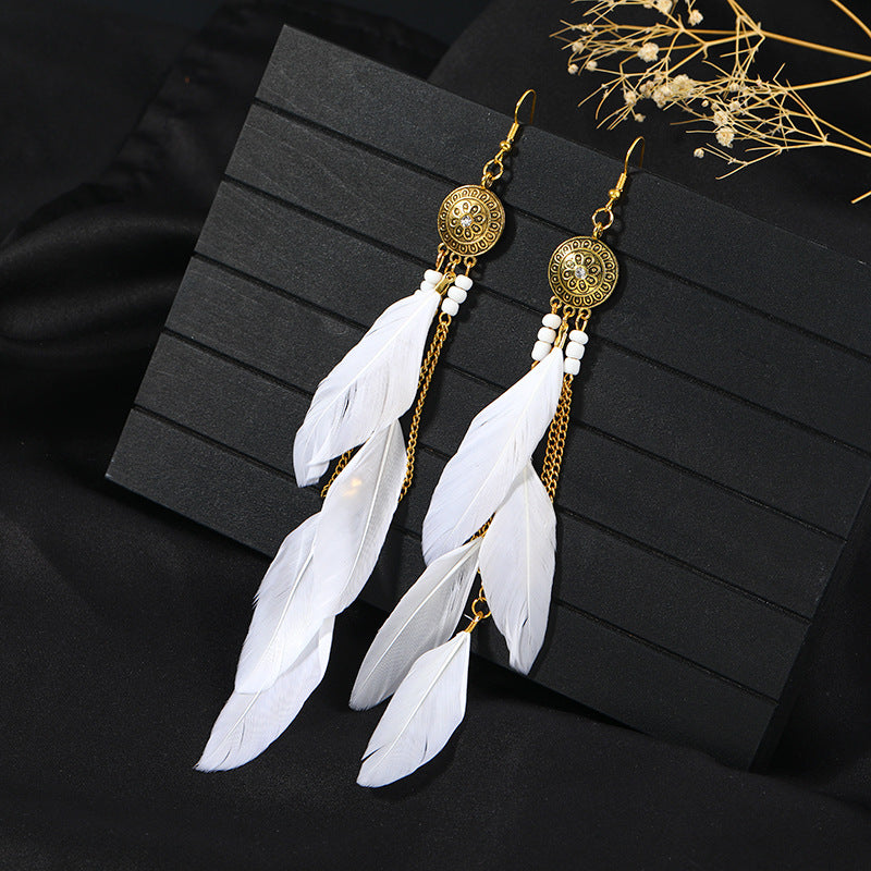 Lightweight alloy handmade earrings