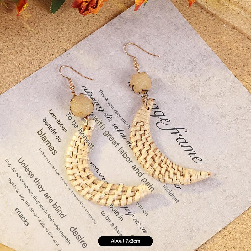 Geometric patterned earrings for stylish women