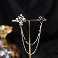 Necklace styled elegantly on a model
