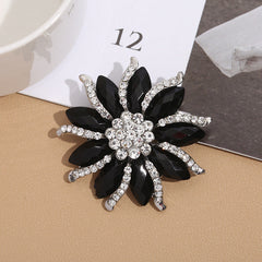 Premium Alloy Flower Brooch Pin - Image 7