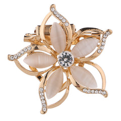 Multiple colours of rhinestone brooch