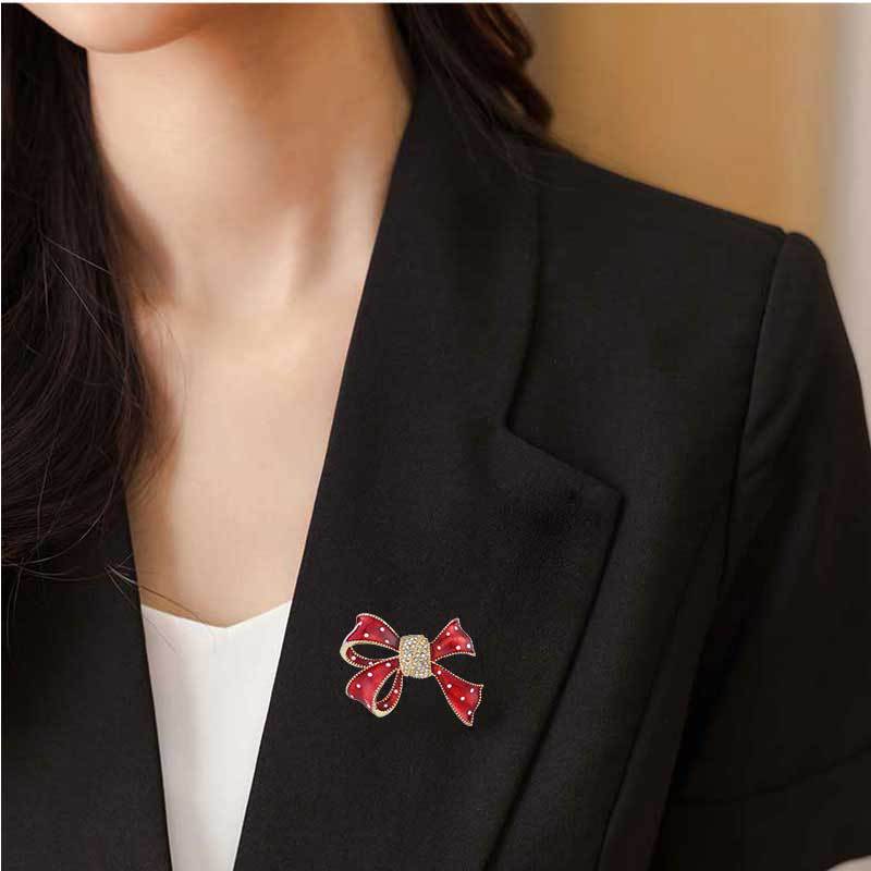 Trendy Bow Pin Brooch Image 10