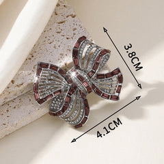 Elegant Brooch on a display stand