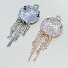 Geometric pins design showcasing sophistication