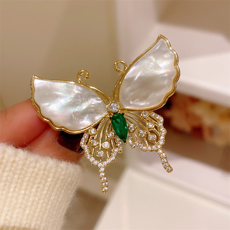 Luxe Fashion Brooch on Display