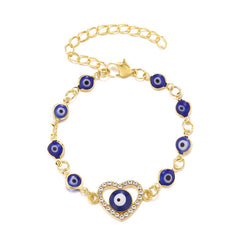 Elegant women's bracelet with sparkling crystals