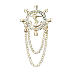 Gold and Silver Alloy Brooch Image 5