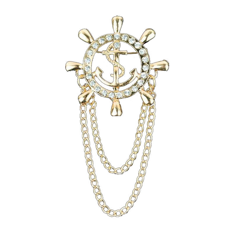 Gold and Silver Alloy Brooch Image 5