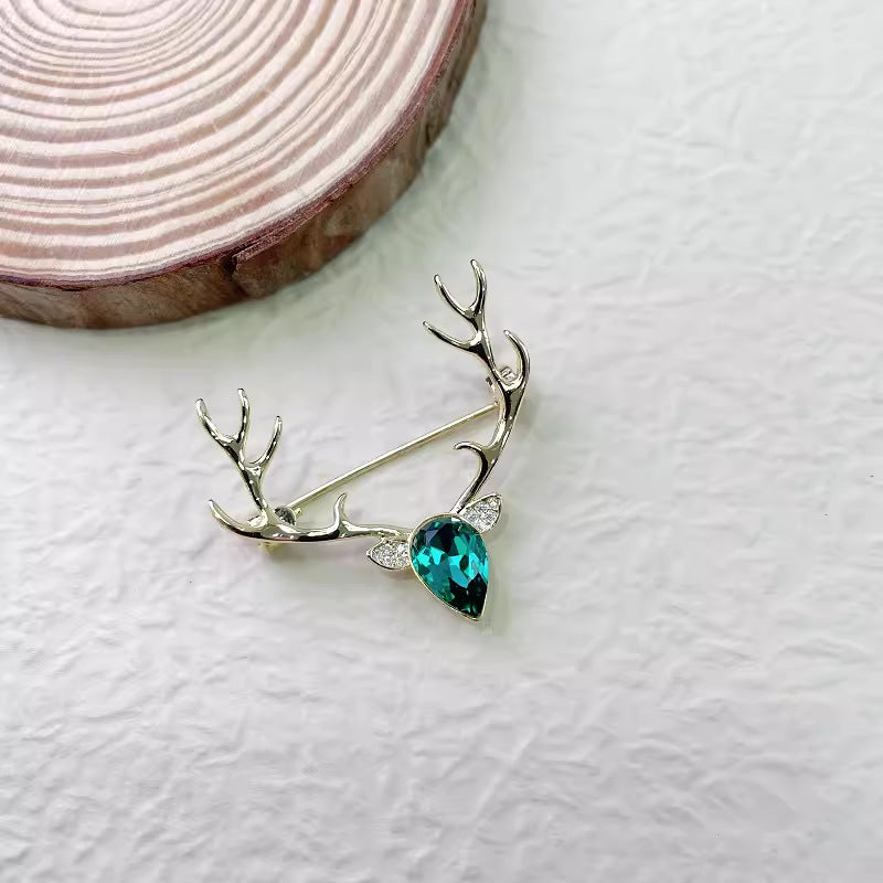 back view of fashionable brooch