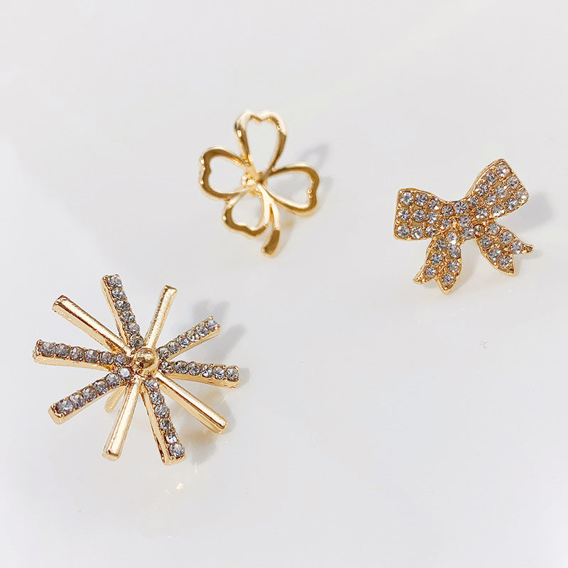 Brooch pinned to a formal dress
