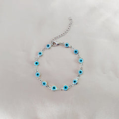 Turquoise Evil Eye Bracelet with Gift Box Presentation