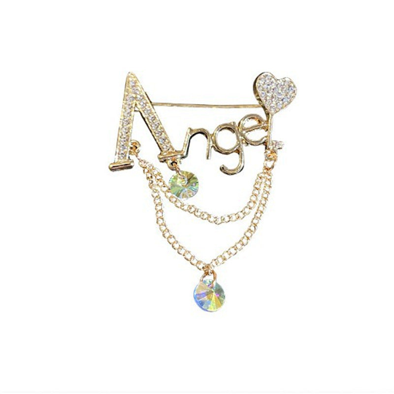 Elegant Vintage Floral Brooch Pin image 4