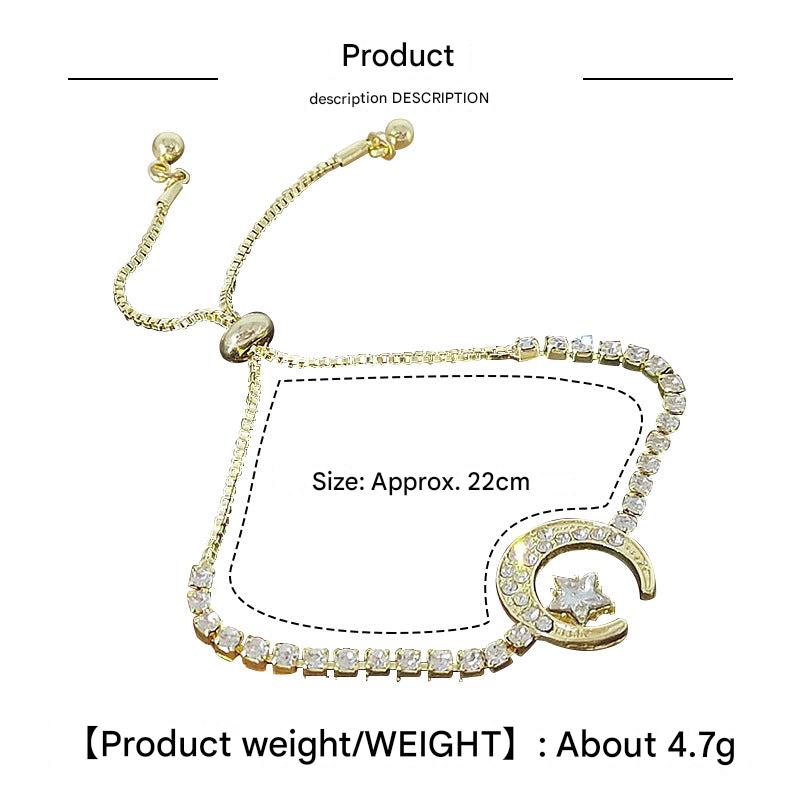 Lifestyle Image of Stylish Zirconia Bracelet