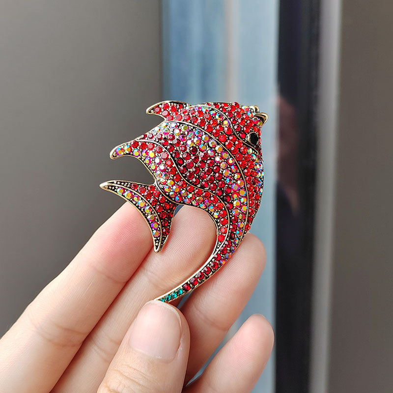 Bright Animal-themed Brooch for jackets