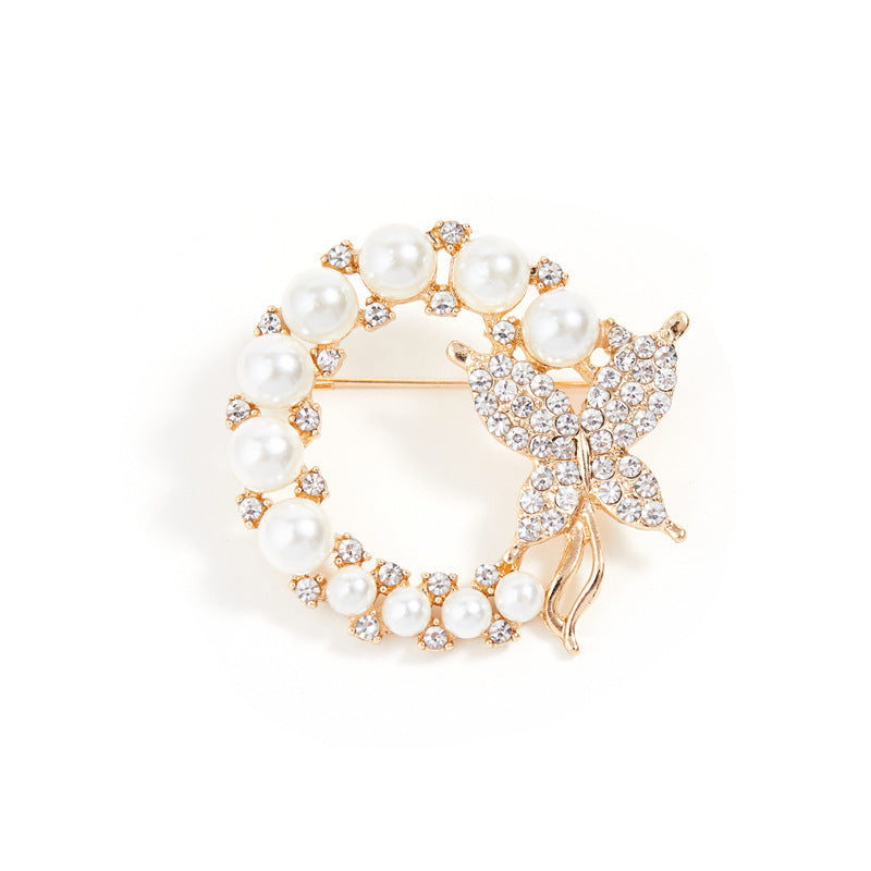 high-quality alloy butterfly brooch 5