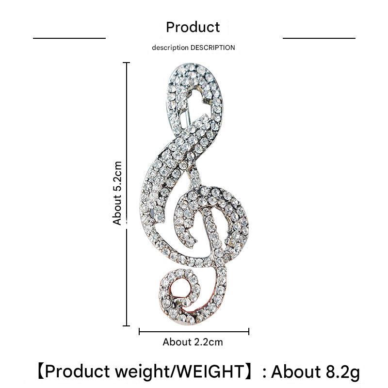 Electroplated Brooch Detailed View