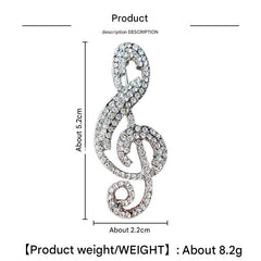 Electroplated Brooch Detailed View