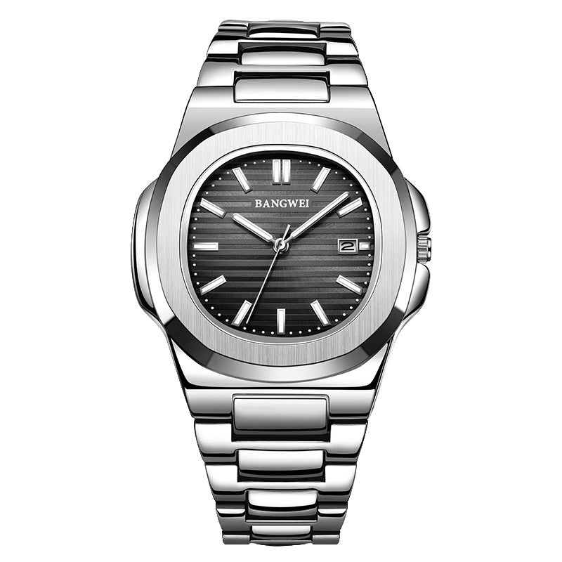 Men's Luxury Watch in Bold Black