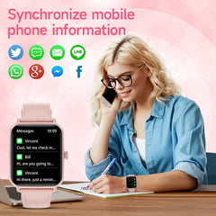 Smartwatch in multiple colours on display