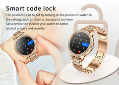 Close-up of smartwatch design with silicone band