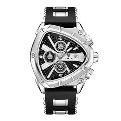 Men's stylish wristwatch with luminous features