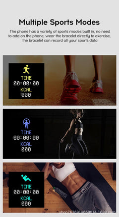 Y68 Smart Fitness Tracker front view