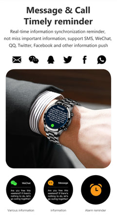 LIGE smartwatch with call function