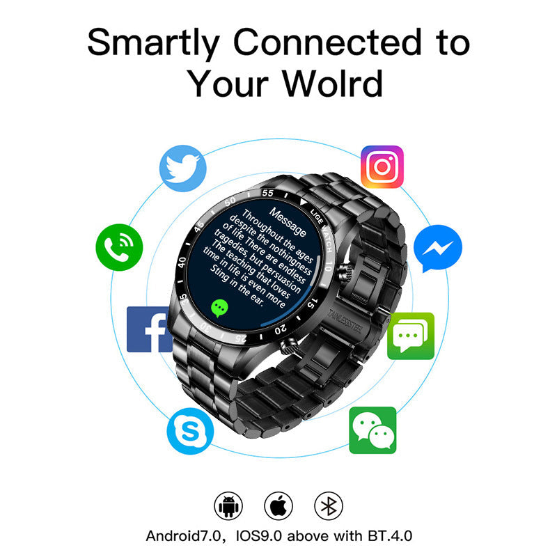 LIGE smartwatch back view