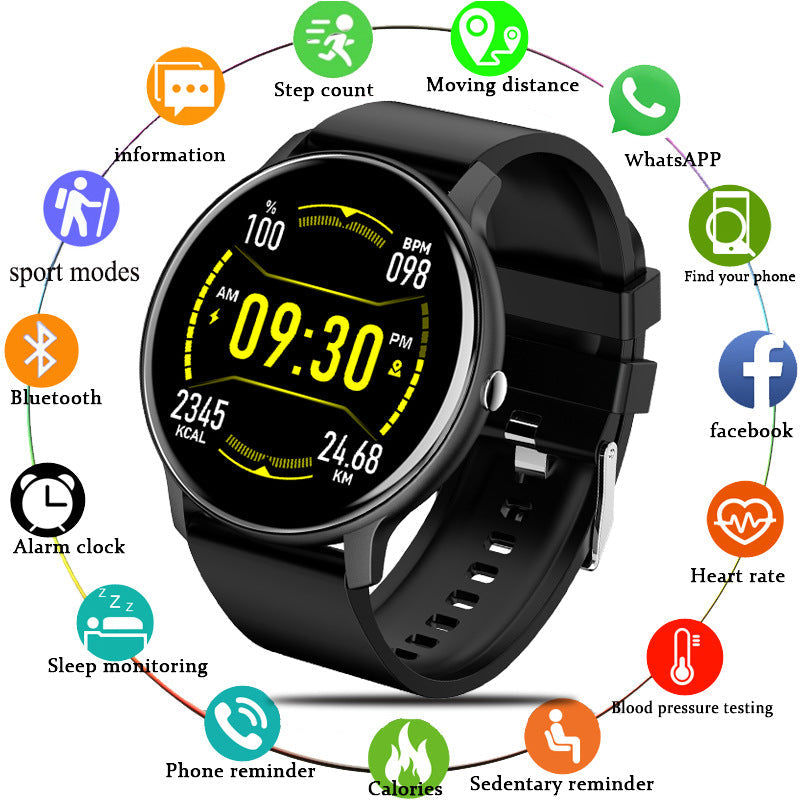 LIGE Smart Health Watch features display