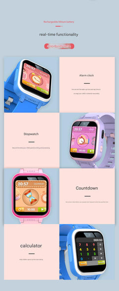 Y90 Kids Smartwatch Display Features