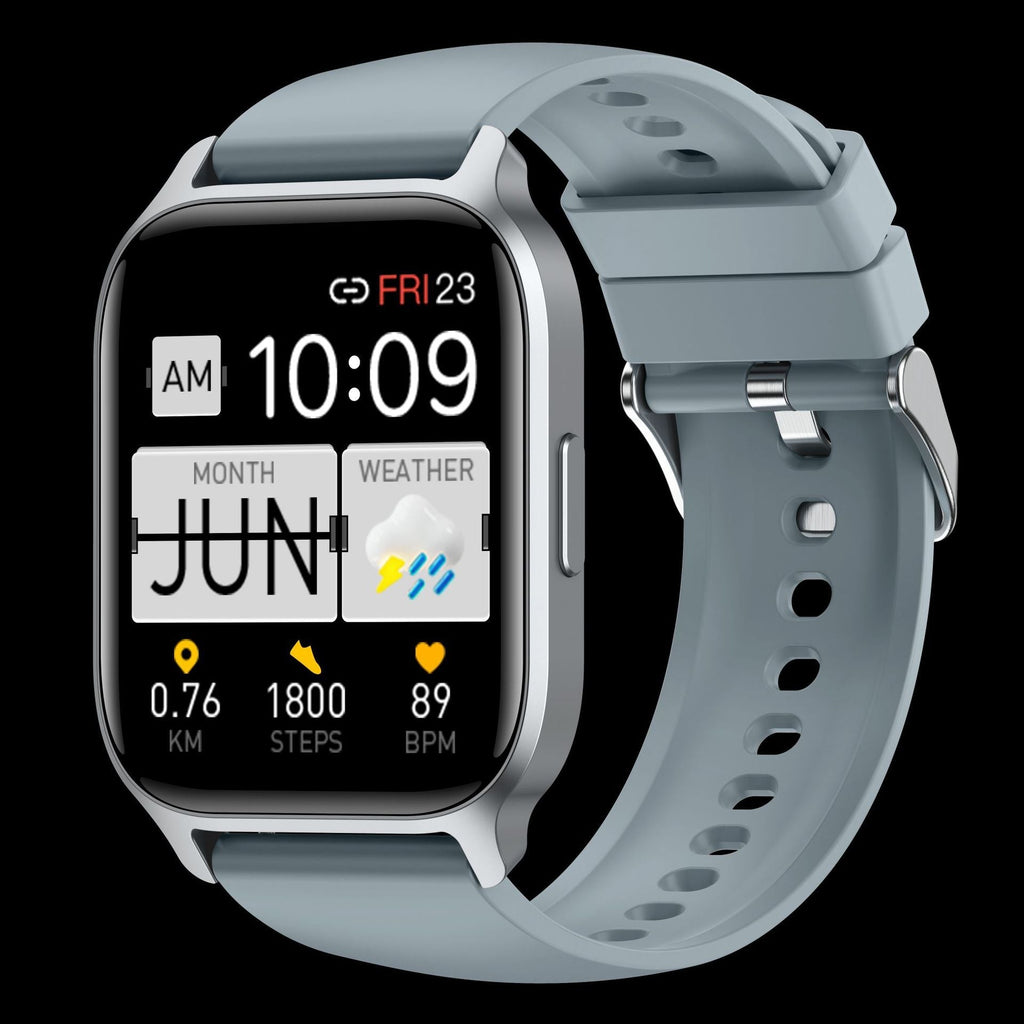 Y3 smartwatch in silver grey colour