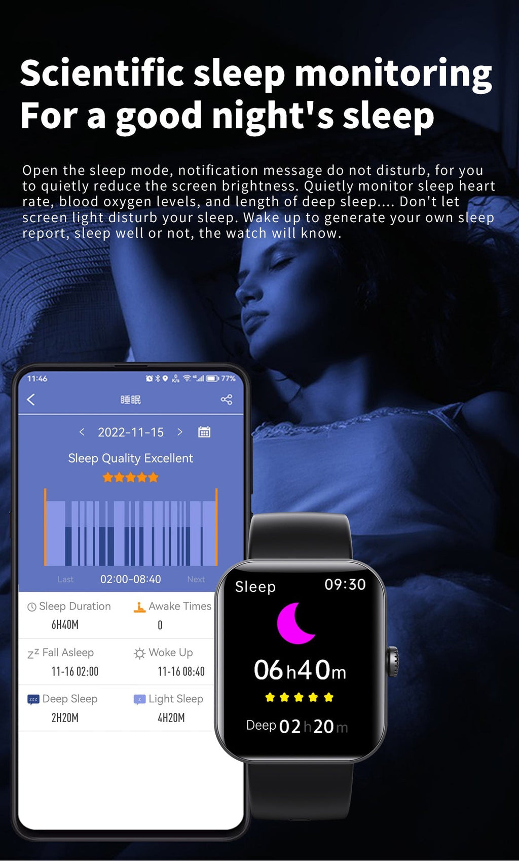 F57L Smartwatch detailed image