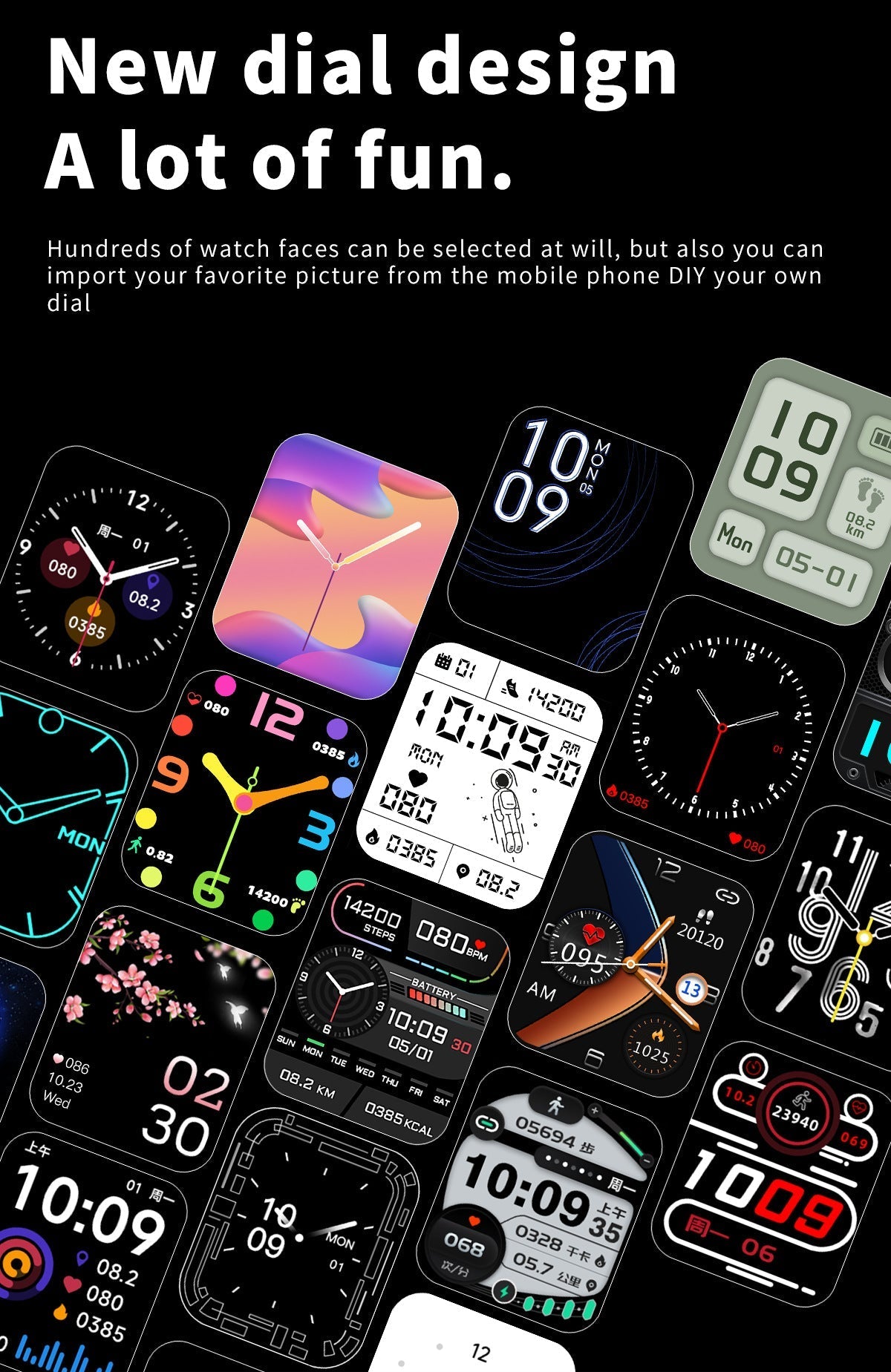 F57L Smartwatch back view