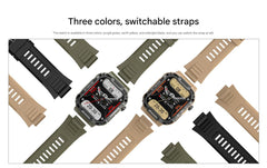 MK66 smartwatch displaying fitness tracking