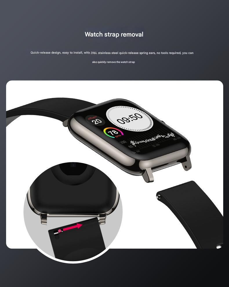 Smart Fitness Tracker Watch against a white background