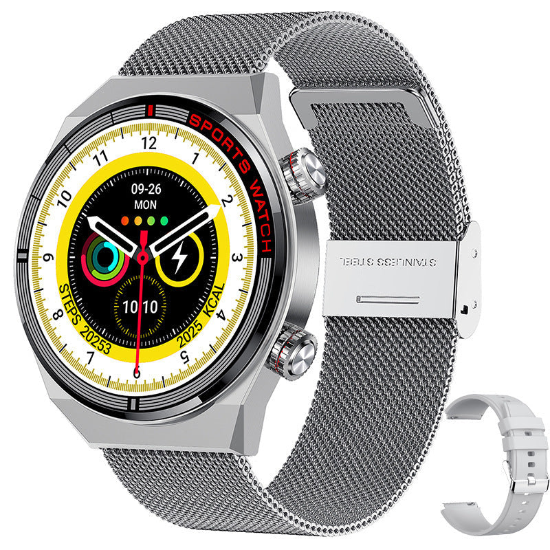 Smartwatch with aluminium case and vibrant display