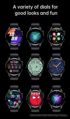 LIGE smartwatch showing fitness stats
