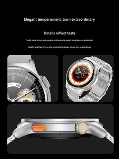 QW49 Smartwatch in stylish black colour
