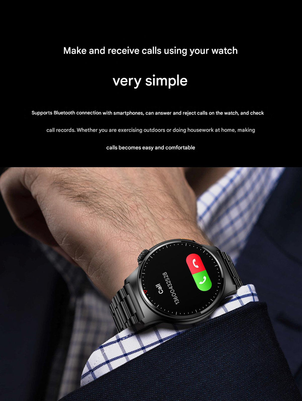QW49 Smartwatch with user-friendly interface