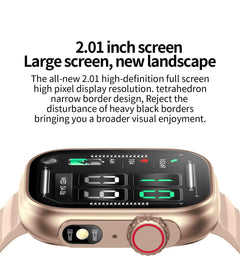 Smartwatch in vibrant pink colour