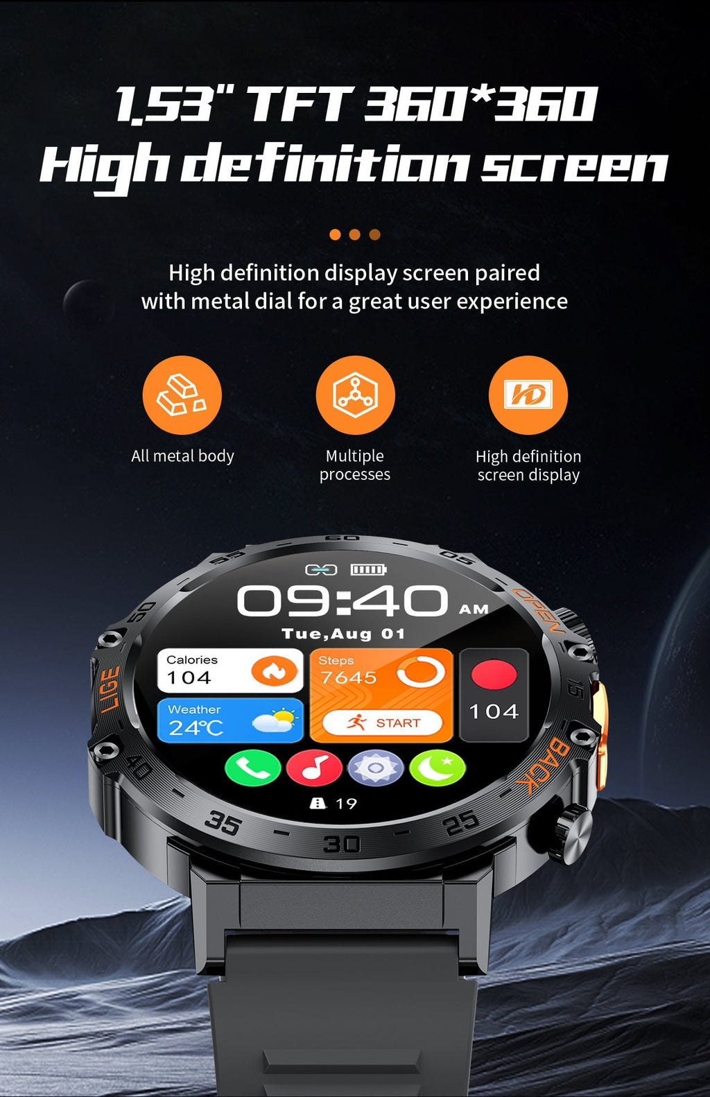 Smartwatch receiving notifications