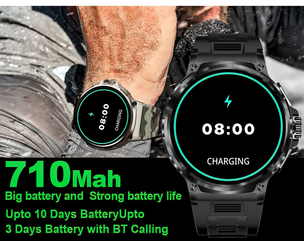 V69 smartwatch in water-resistant environment