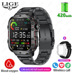 Elegant design of men's smartwatch for formal wear