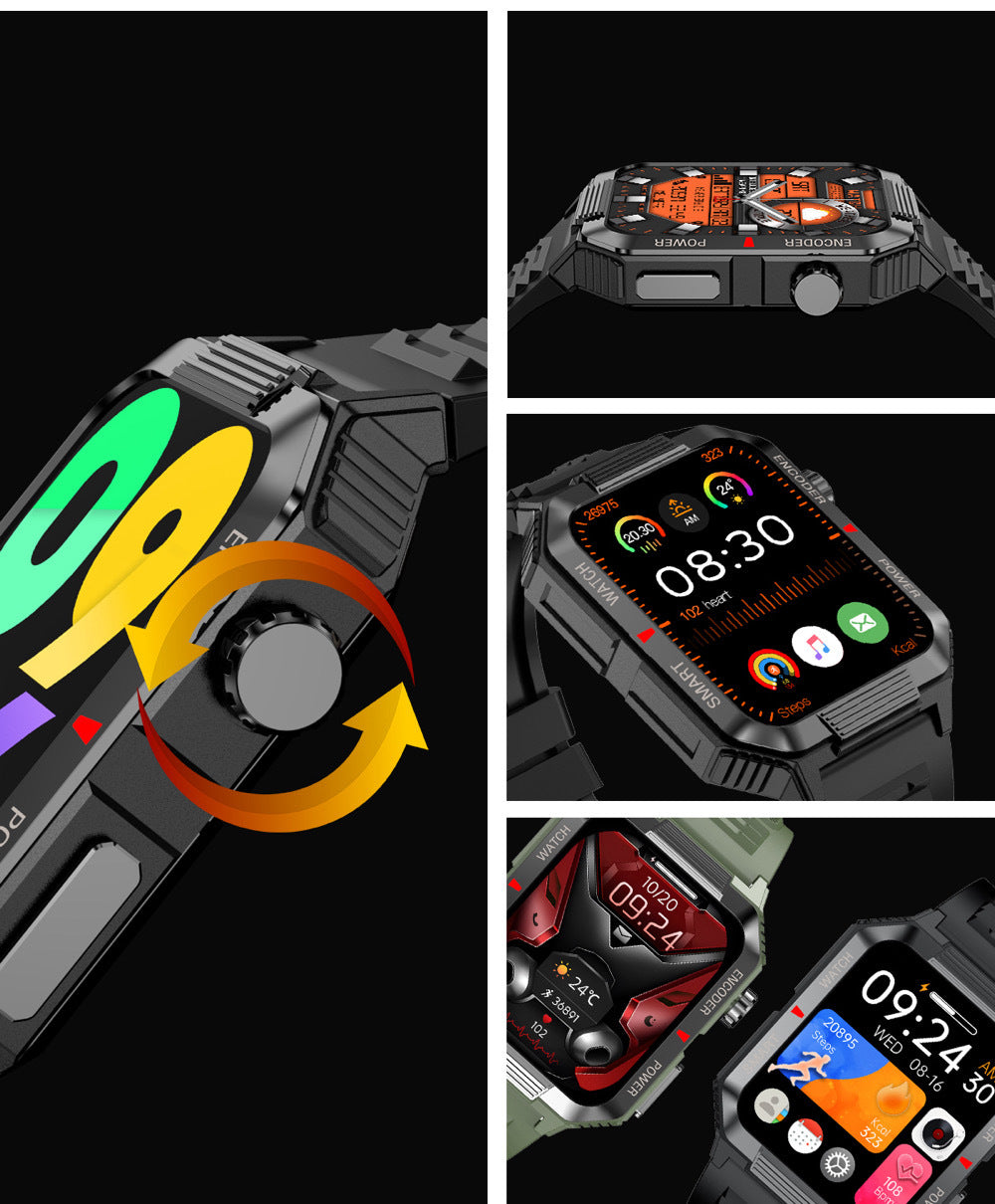 Smart Fitness Watch with Heart Rate Monitor