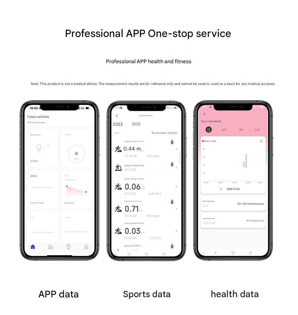 Smart Fitness Watch Bluetooth Calling Feature