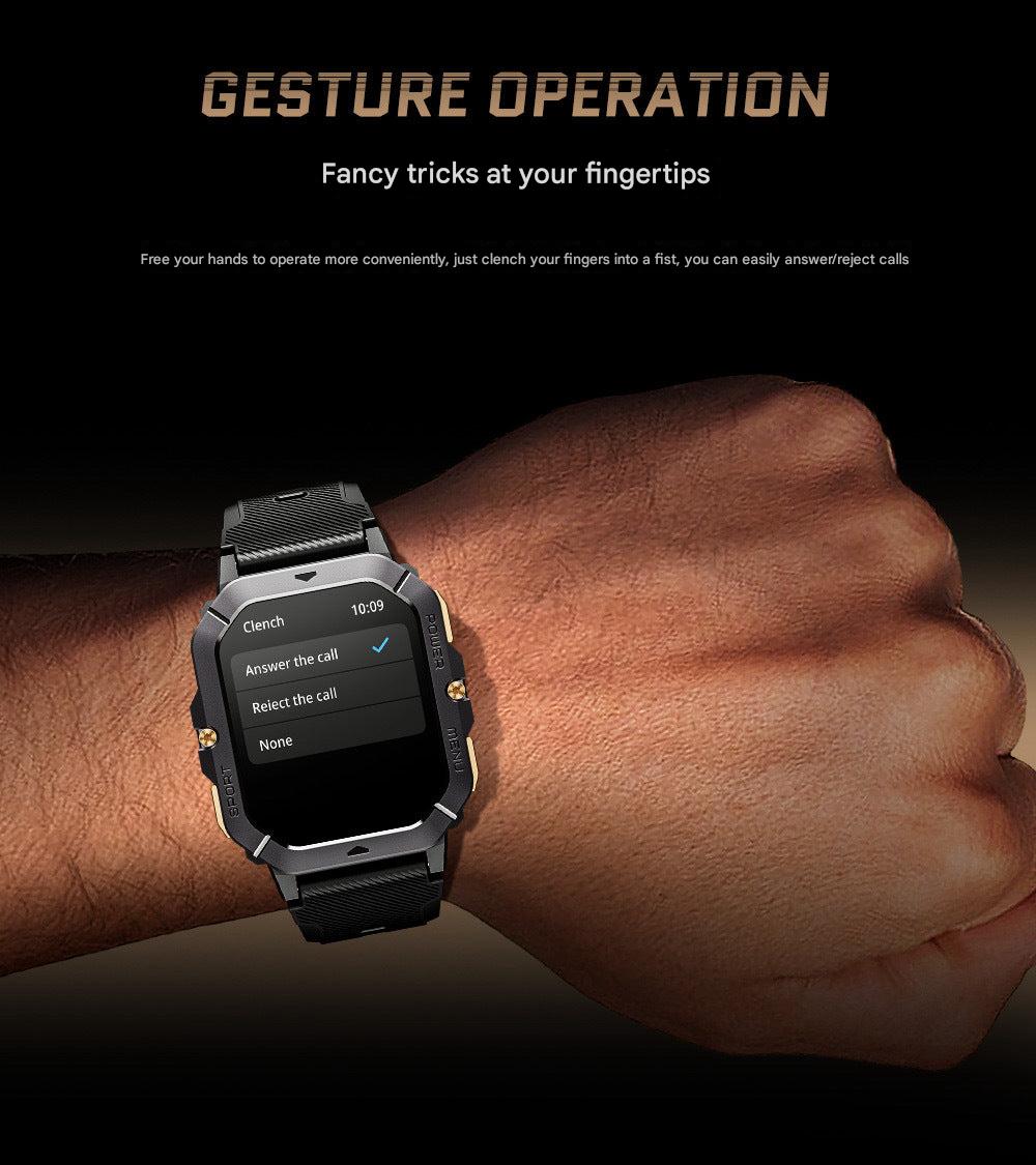 C28 Smart Watch demonstrating fitness tracking