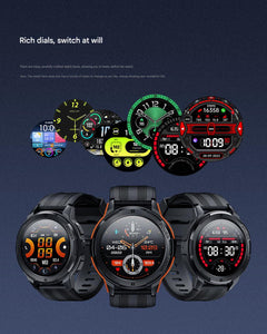 C25 smartwatch showcasing waterproof design