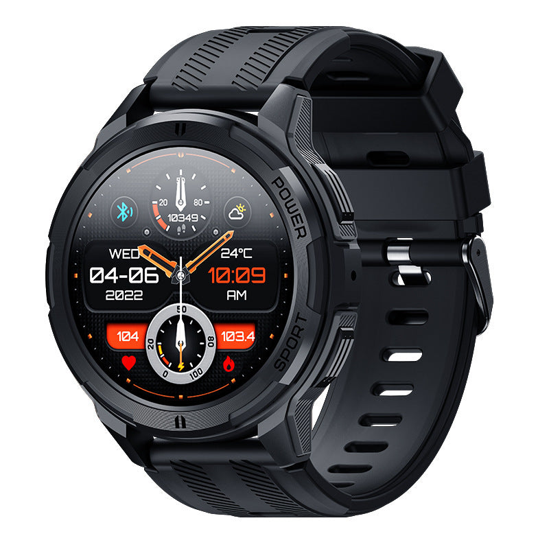 C25 smartwatch in a charging dock